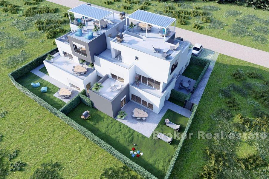 Задар - Квартиры в новостройке с видом на море