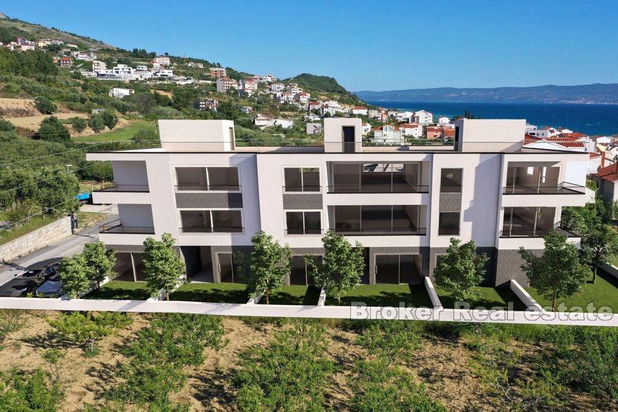 Quartier Split - Appartements en construction avec vue mer