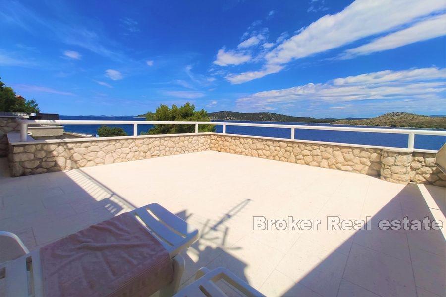 Sibenik - House in the first row to the sea