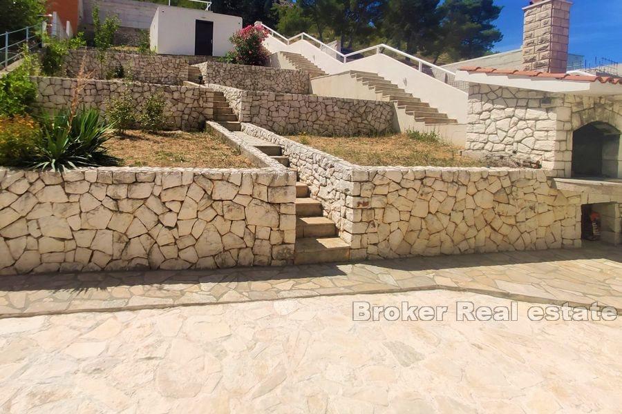Sibenik - House in the first row to the sea