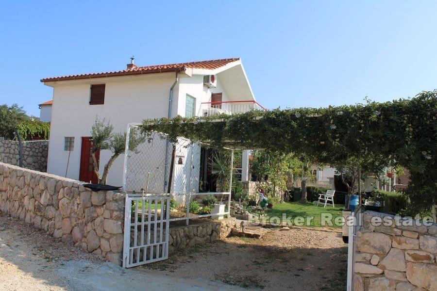 Near Zadar - charming house with an open sea view