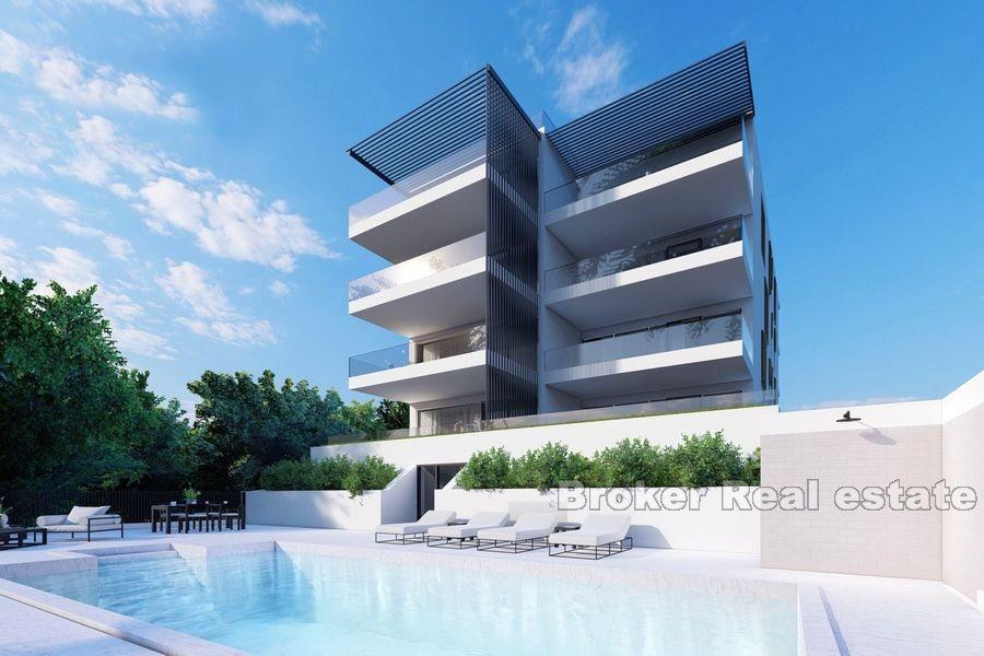 Trogir - Nowoczesne apartamenty nad morzem w najbardziej ekskluzywnej lokalizacji