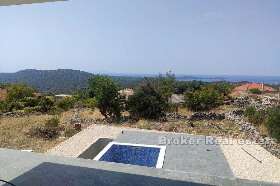 Marina - Modern villa with pool and sea view