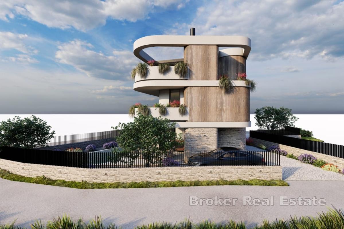 Dom w zabudowie bliźniaczej w pierwszym rzędzie do morza