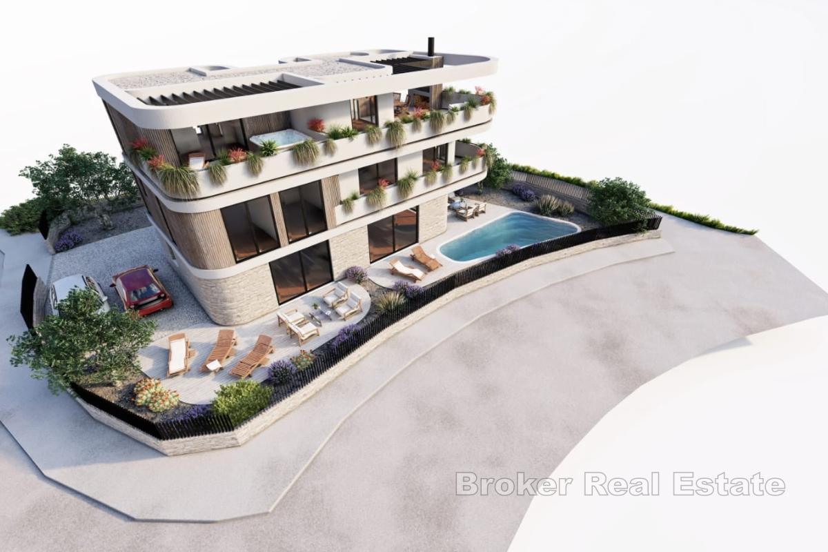 Dom w zabudowie bliźniaczej w pierwszym rzędzie do morza