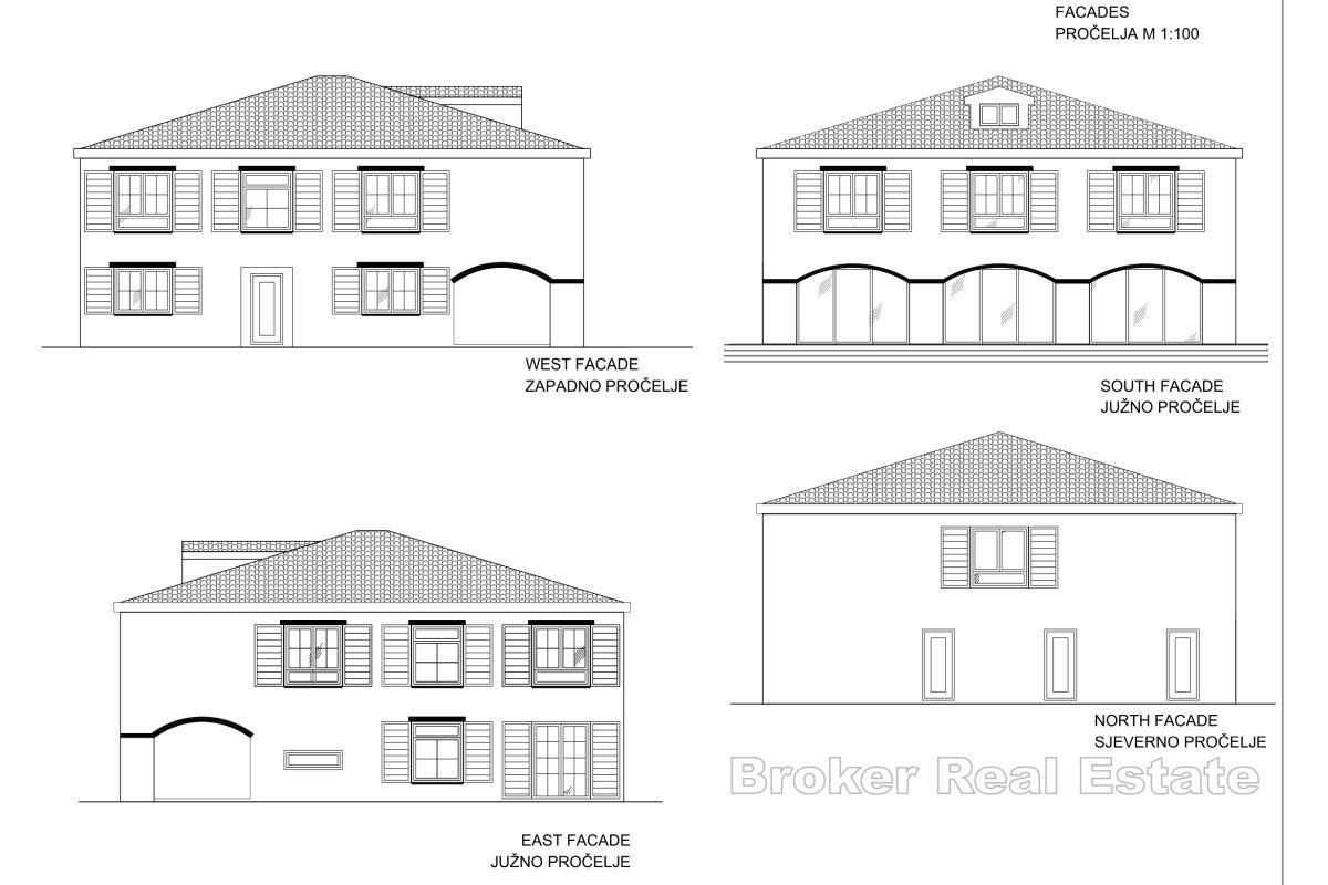 Spokojna działka budowlana z zatwierdzonym projektem