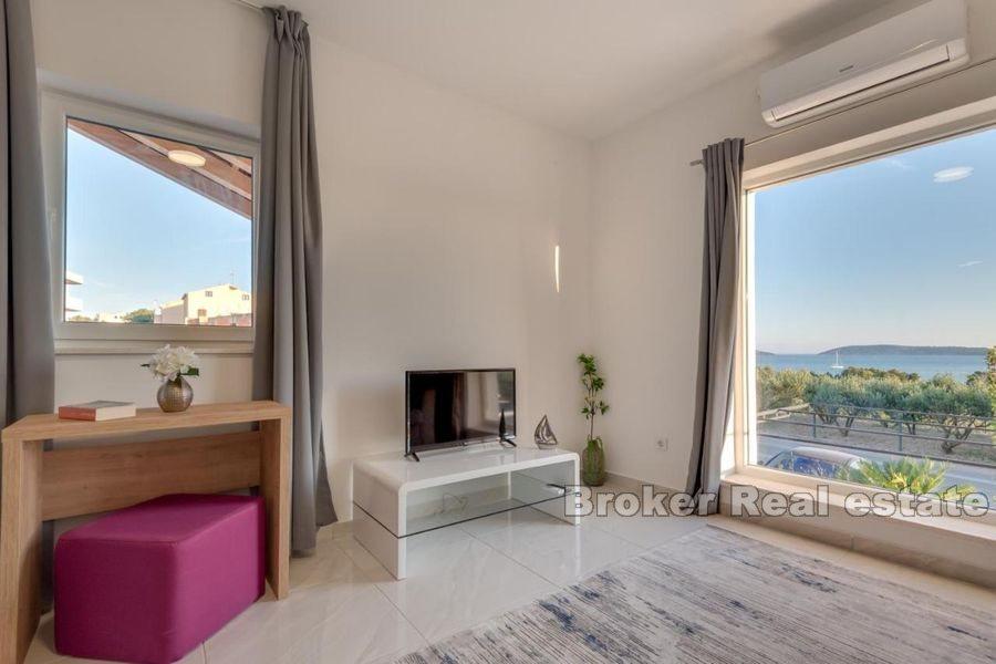 Sibenik - House with pool and open sea view