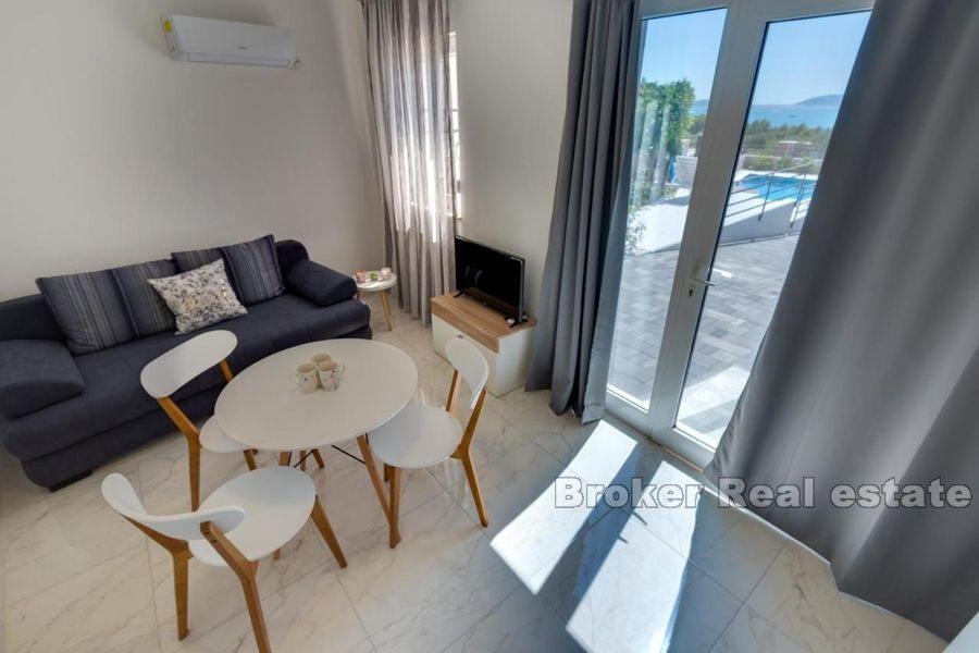 Sibenik - House with pool and open sea view