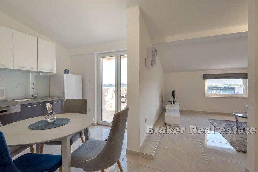 Sibenik - House with pool and open sea view