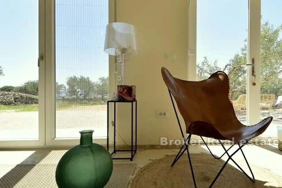 Brac - Casa con piscina e vista mare