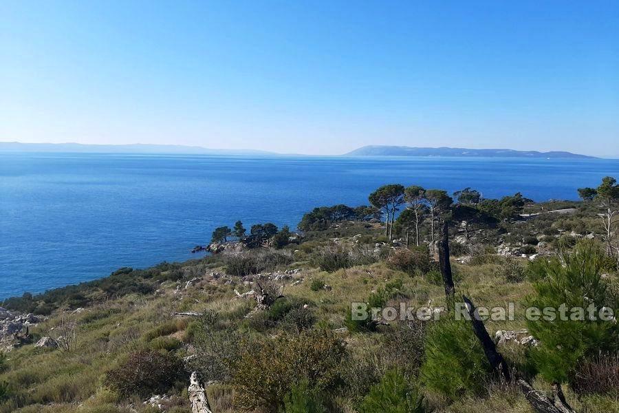 Riwiera Makarska - Działka budowlana z otwartym widokiem na morze