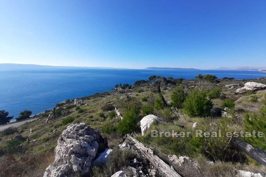 Riwiera Makarska - Działka budowlana z otwartym widokiem na morze