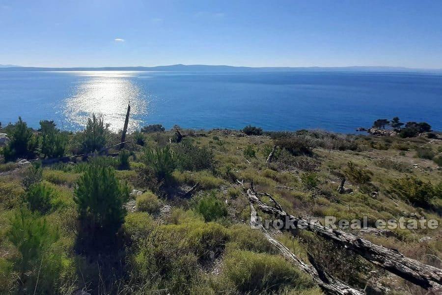 Riwiera Makarska - Działka budowlana z otwartym widokiem na morze