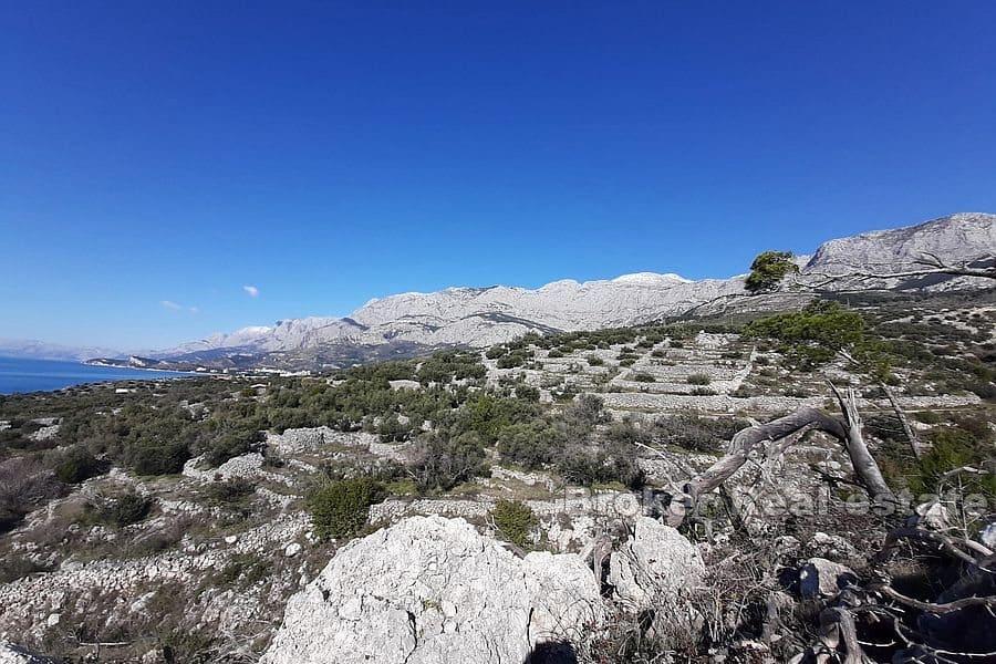 Riwiera Makarska - Działka budowlana z otwartym widokiem na morze