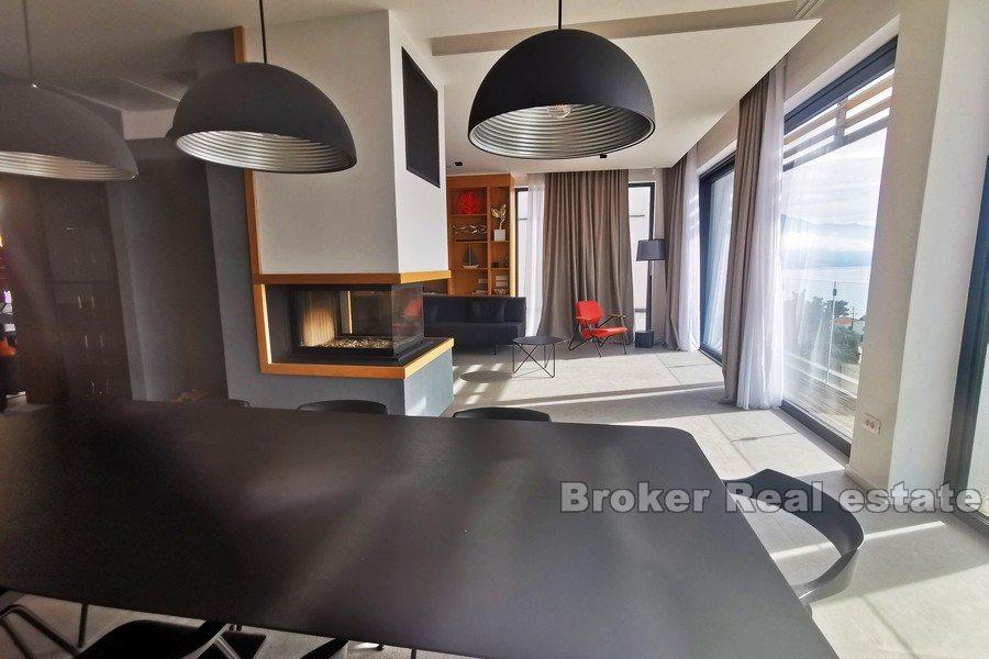 Omis - Modern villa with pool and sea view