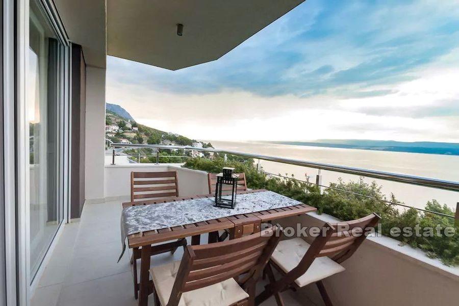 Près d'Omis - Appartement avec vue dégagée sur la mer