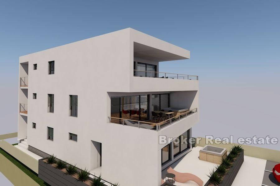 Sibenik - Apartamenty z widokiem na morze w nowym budynku