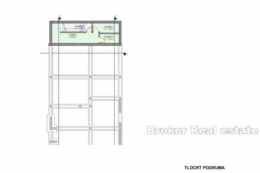 Sibenik - Apartamenty z widokiem na morze w nowym budynku