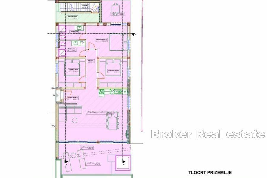 Sibenik - Apartamenty z widokiem na morze w nowym budynku