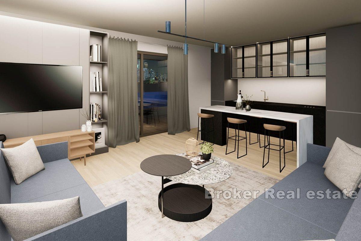 New construction with garden and roof terrace
