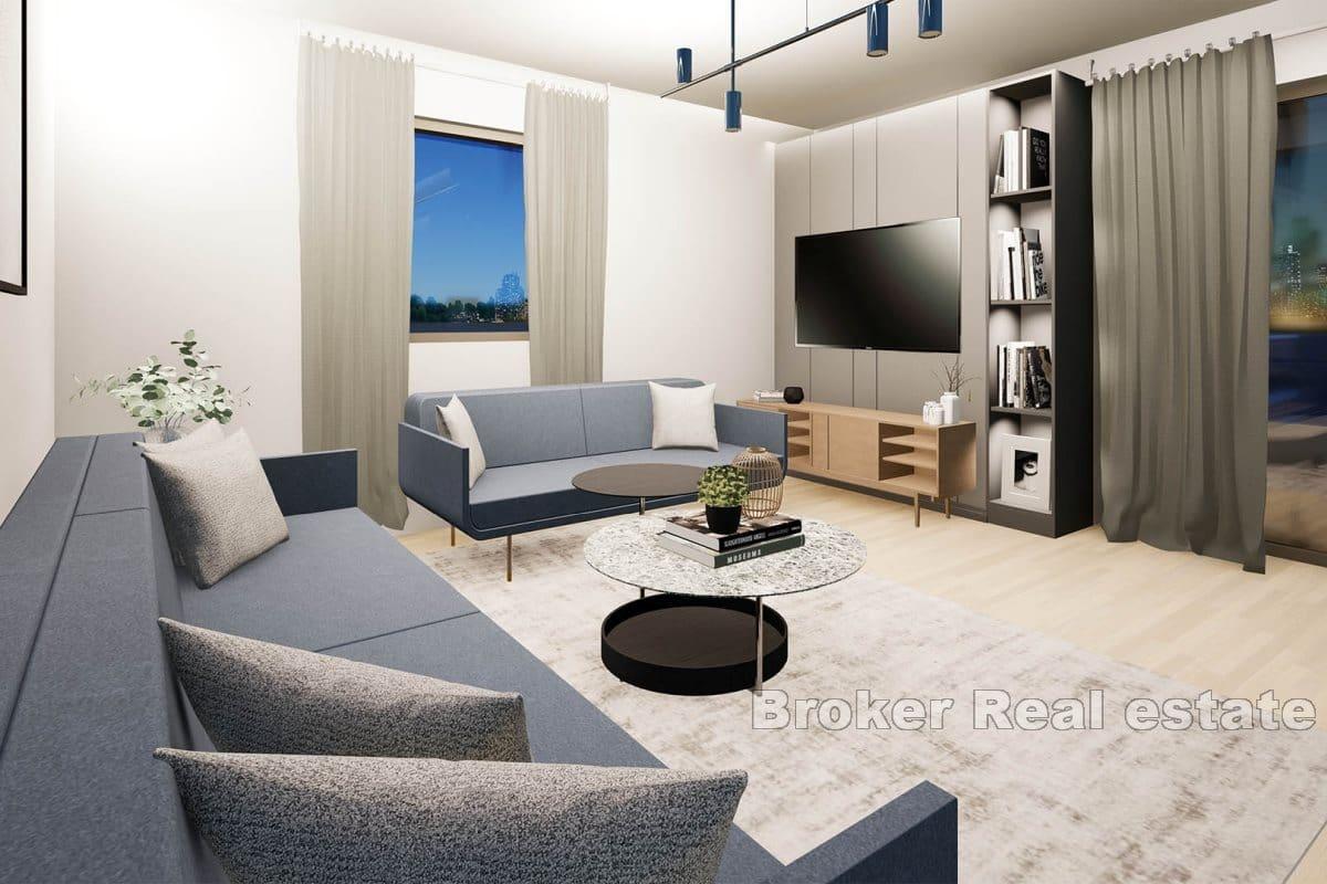 New construction with garden and roof terrace