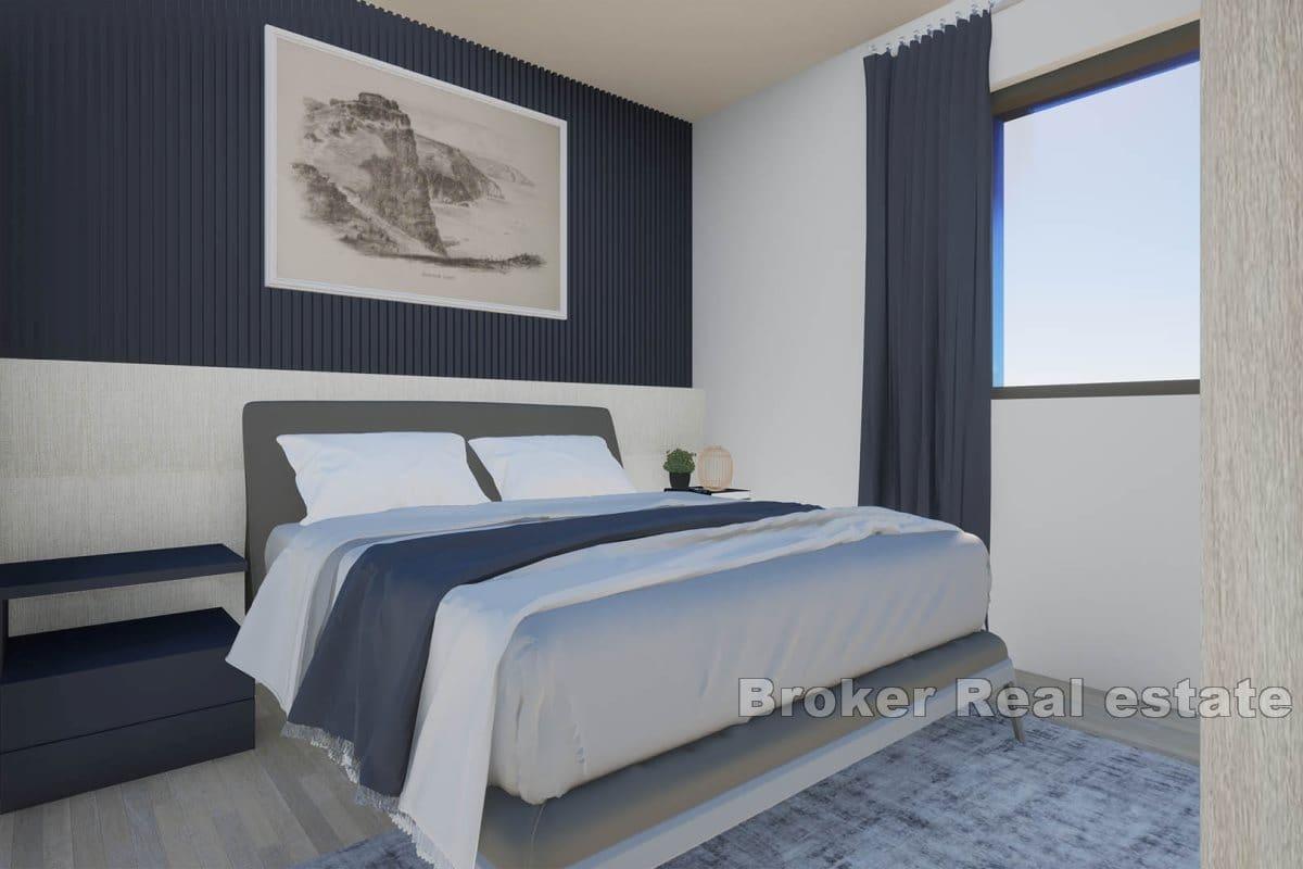 New construction with garden and roof terrace