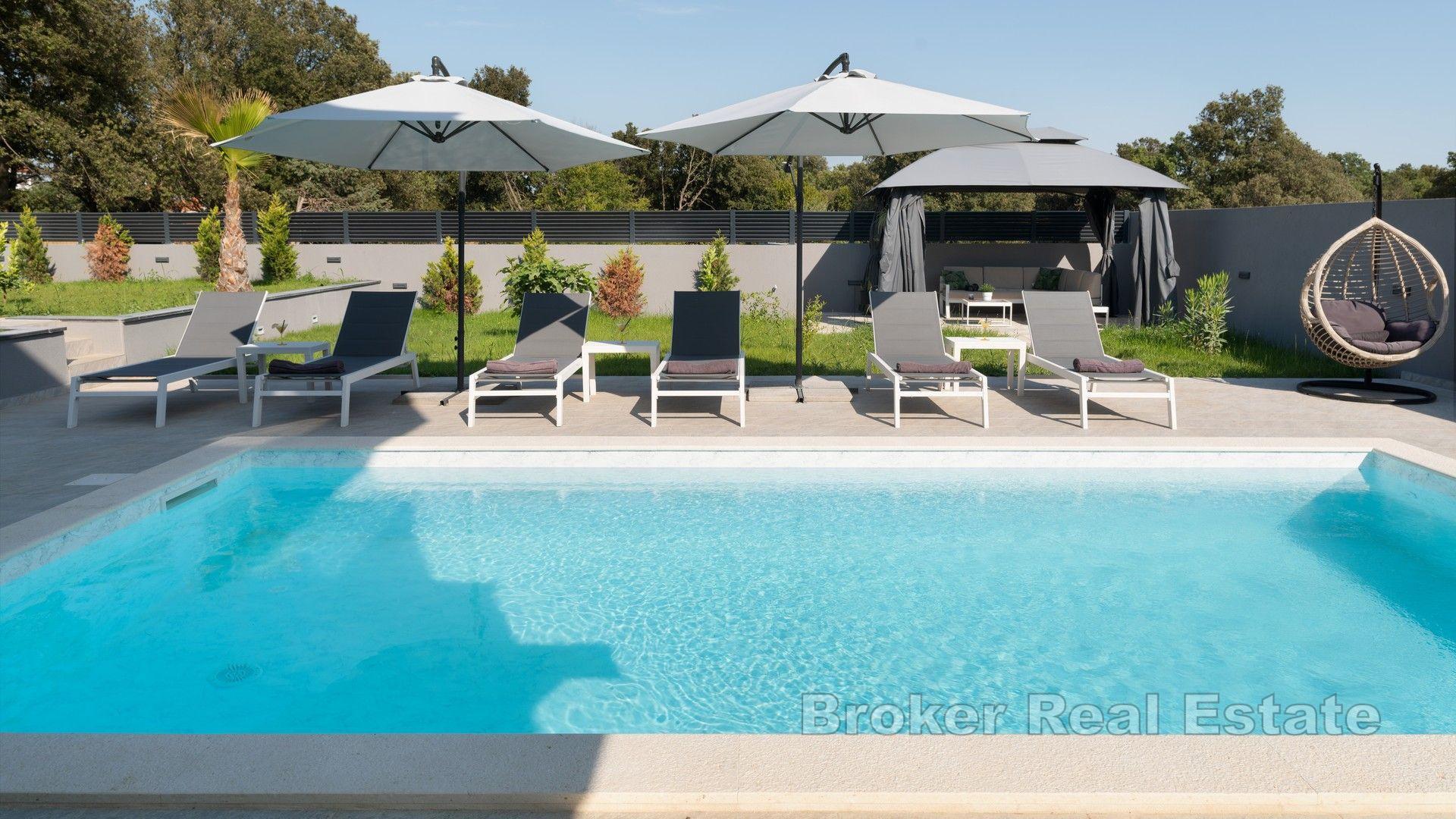 Ny modern villa nära Zadar