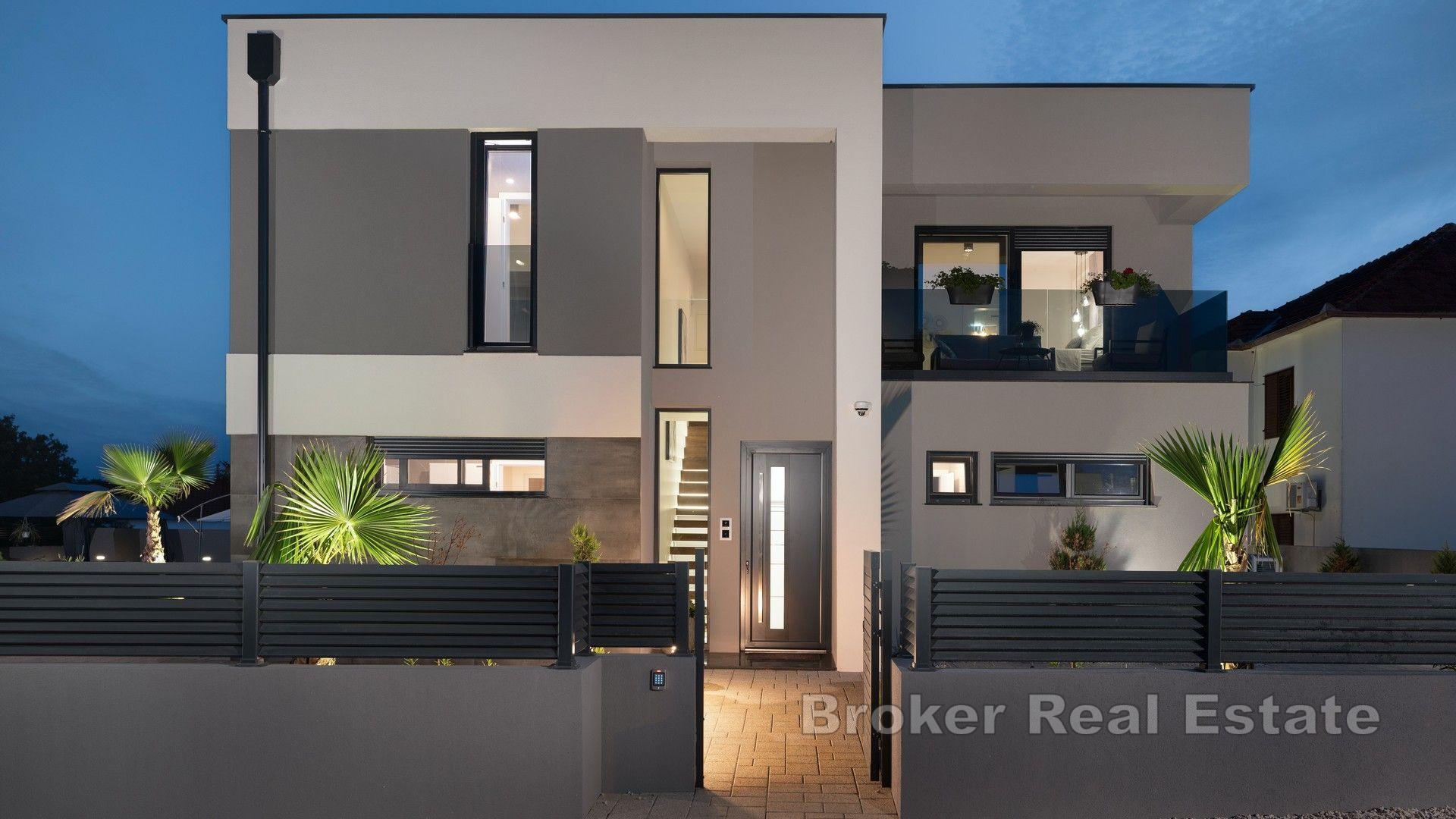 Ny modern villa nära Zadar