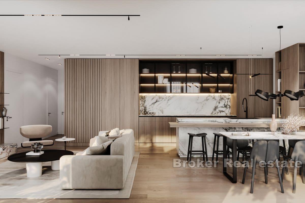 Nybygg i Zadar med havutsikt