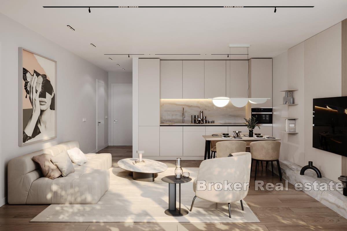 Nybygg i Zadar med havutsikt