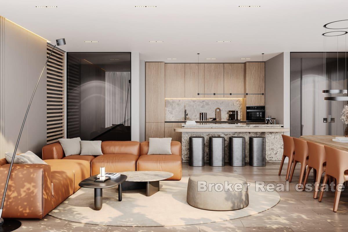 Nybygg i Zadar med havutsikt