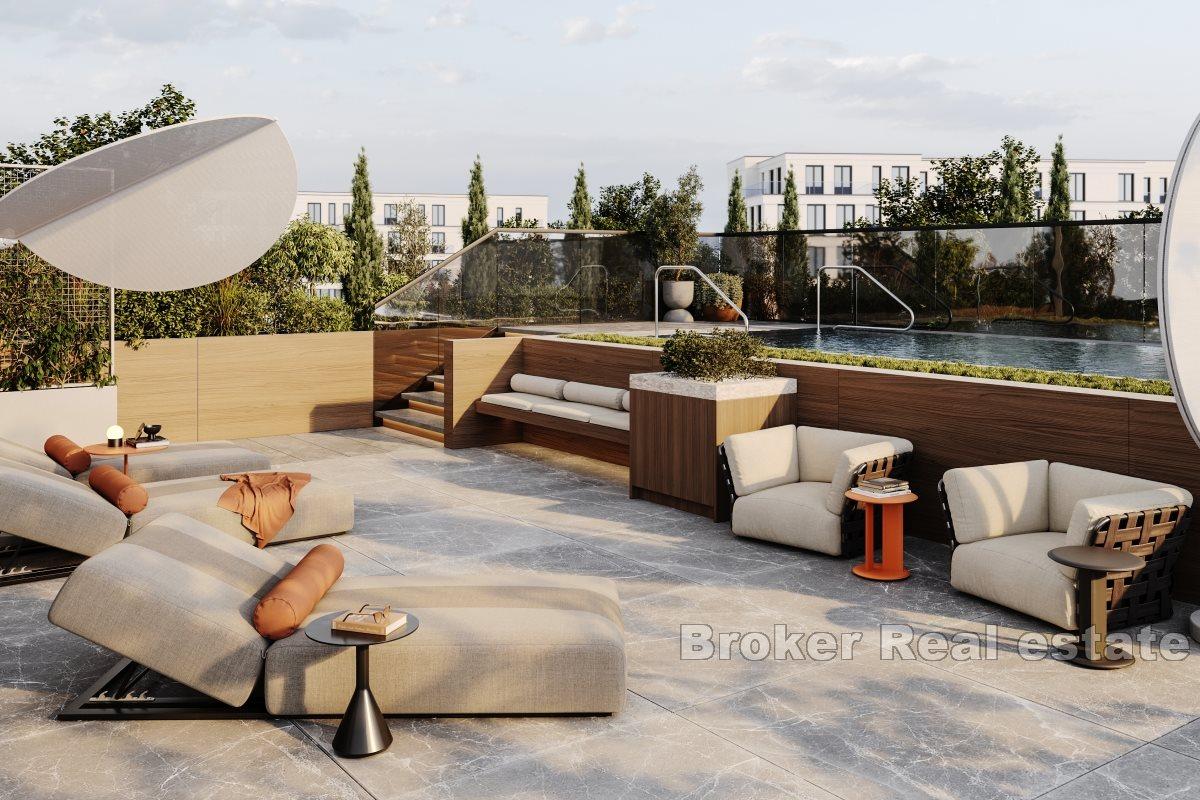 Novostavba v Zadaru s výhledem na moře