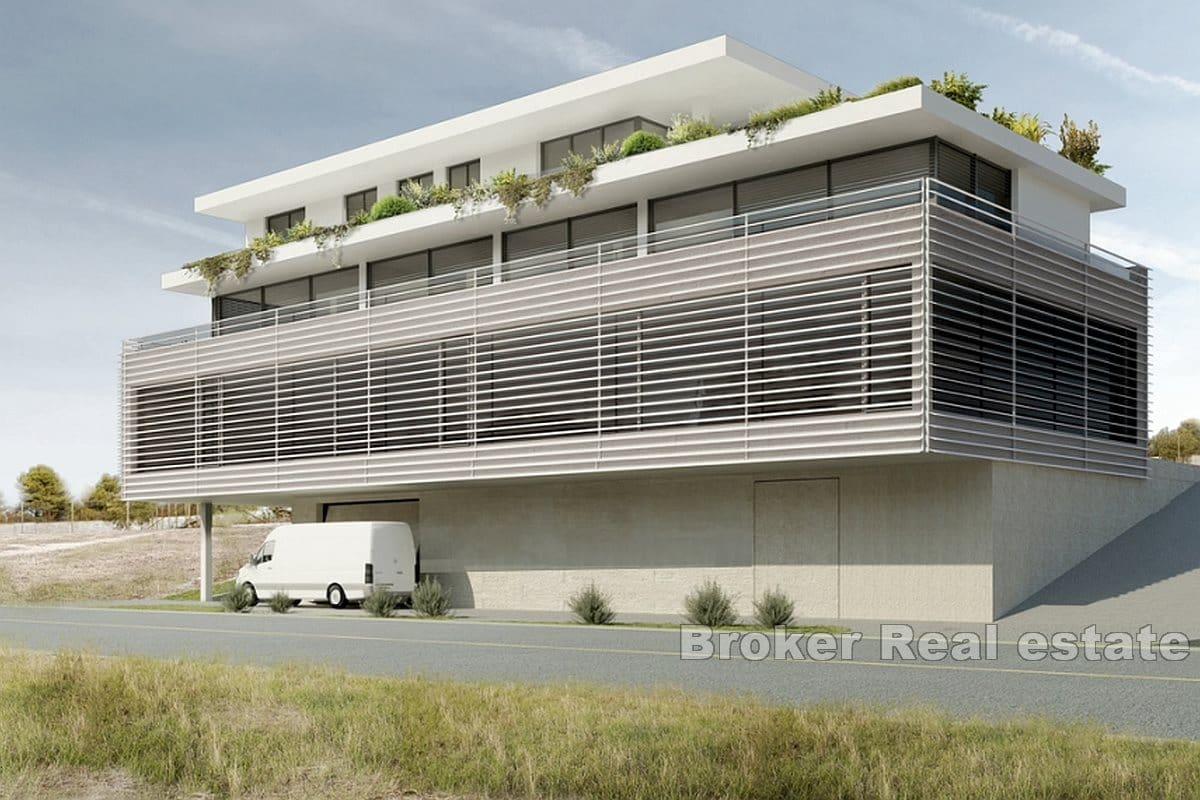 Nybygg i Zadar med havutsikt