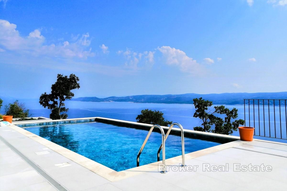 Belle villa avec vue mer