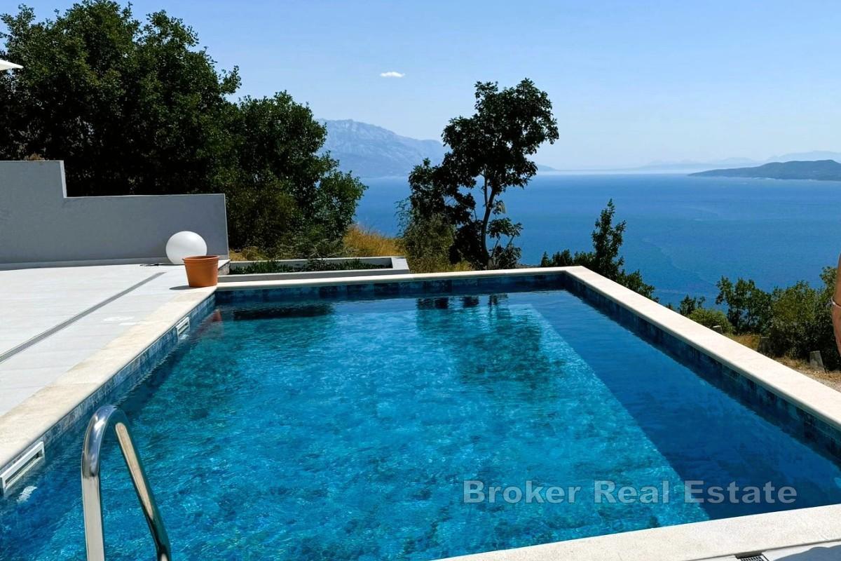 Belle villa avec vue mer