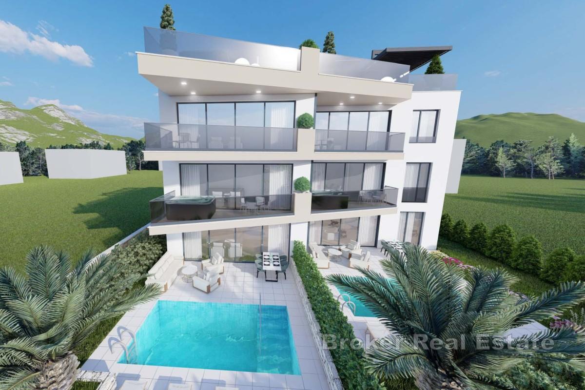 Trzypokojowy apartament z widokiem na morze