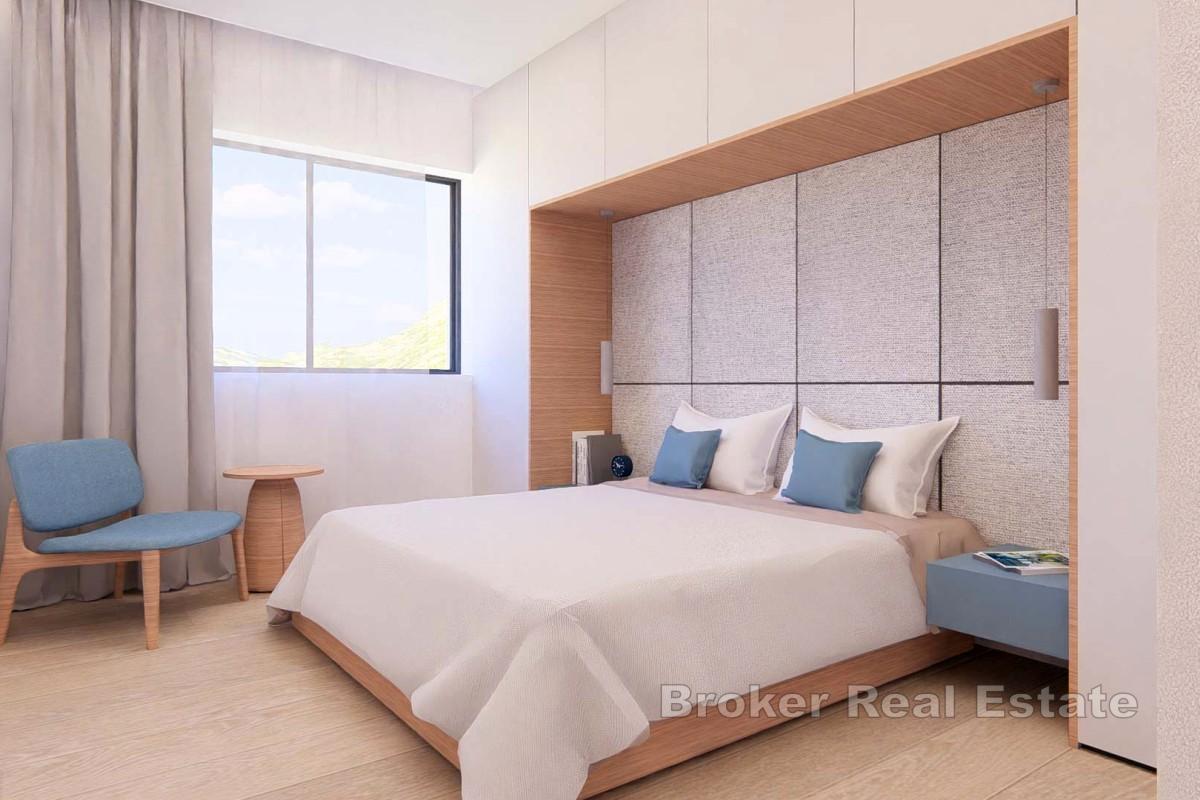 Trzypokojowy apartament z widokiem na morze