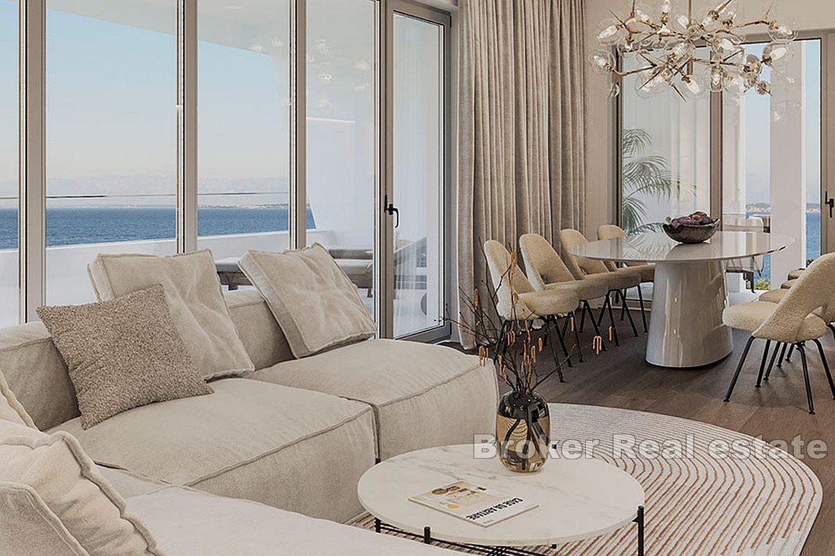 Apartment in a new building with a sea view