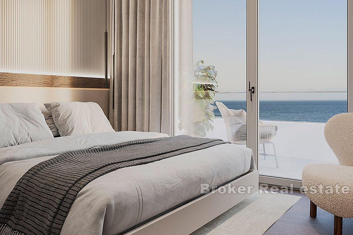 Apartment in a new building with a sea view
