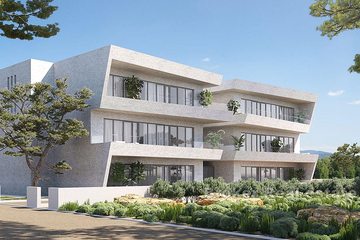 Apartment in a new building with a sea view