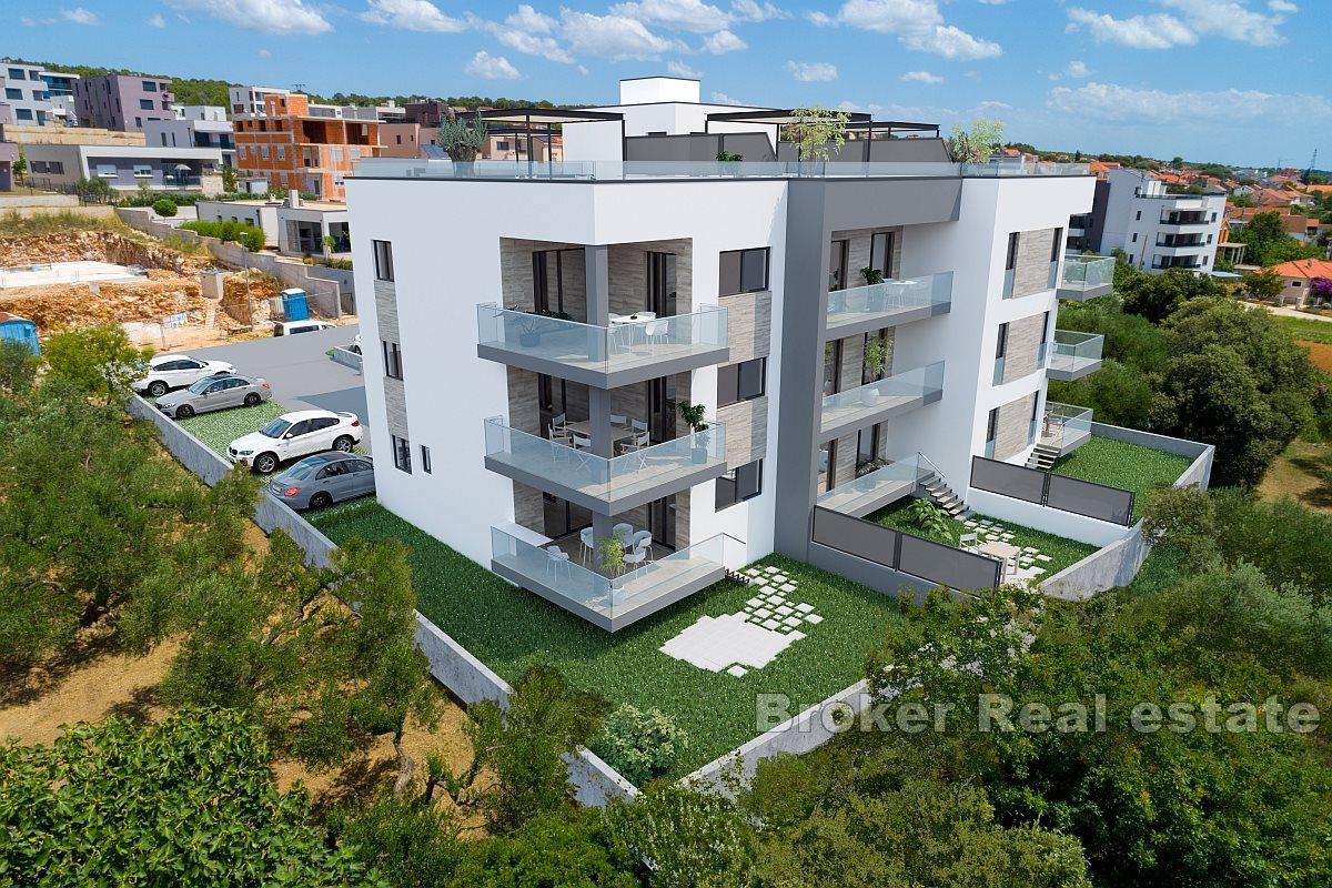 Newly built penthouse with roof terrace