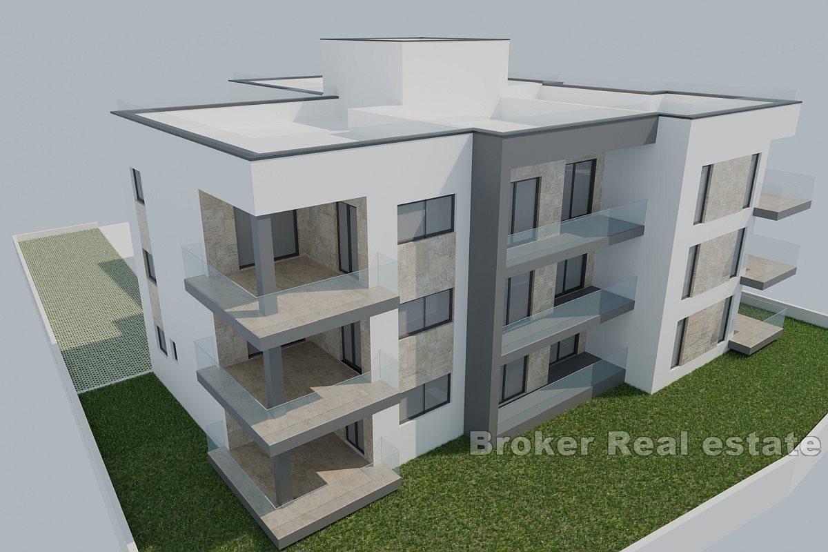 Newly built penthouse with roof terrace