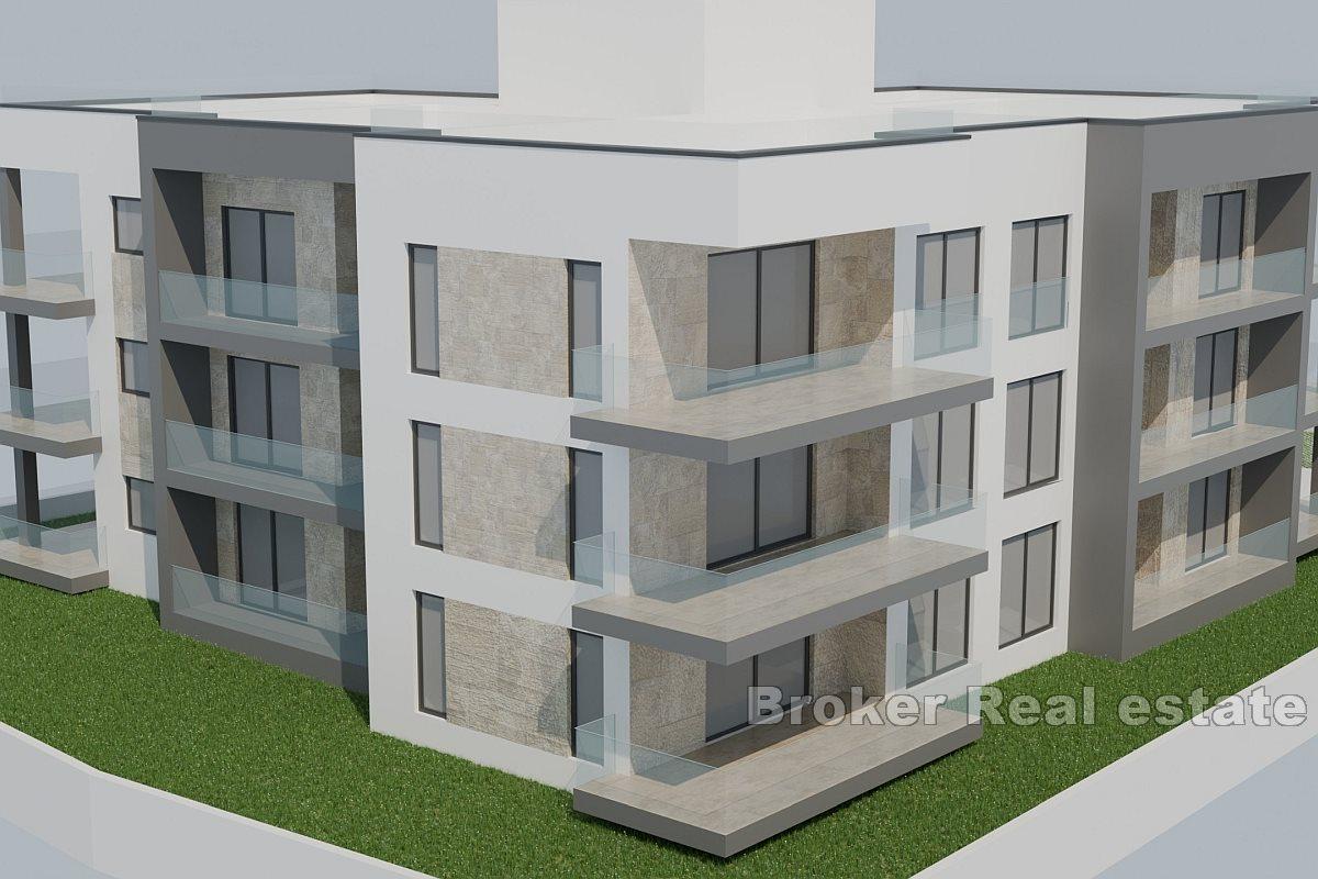 Newly built penthouse with roof terrace