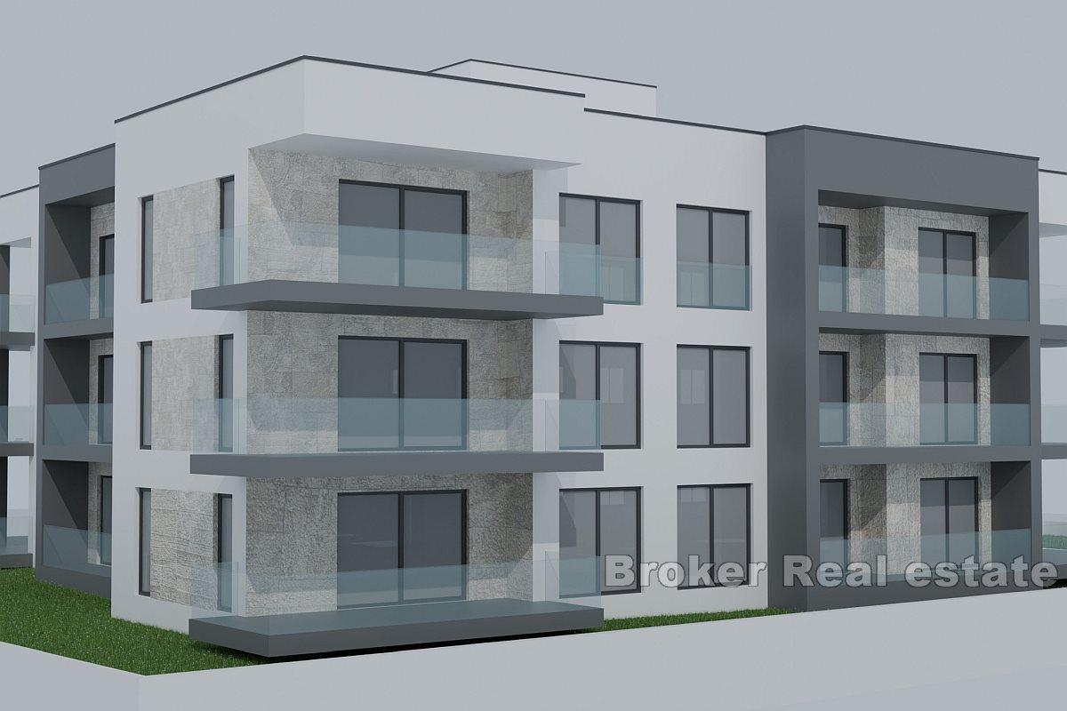 Newly built penthouse with roof terrace