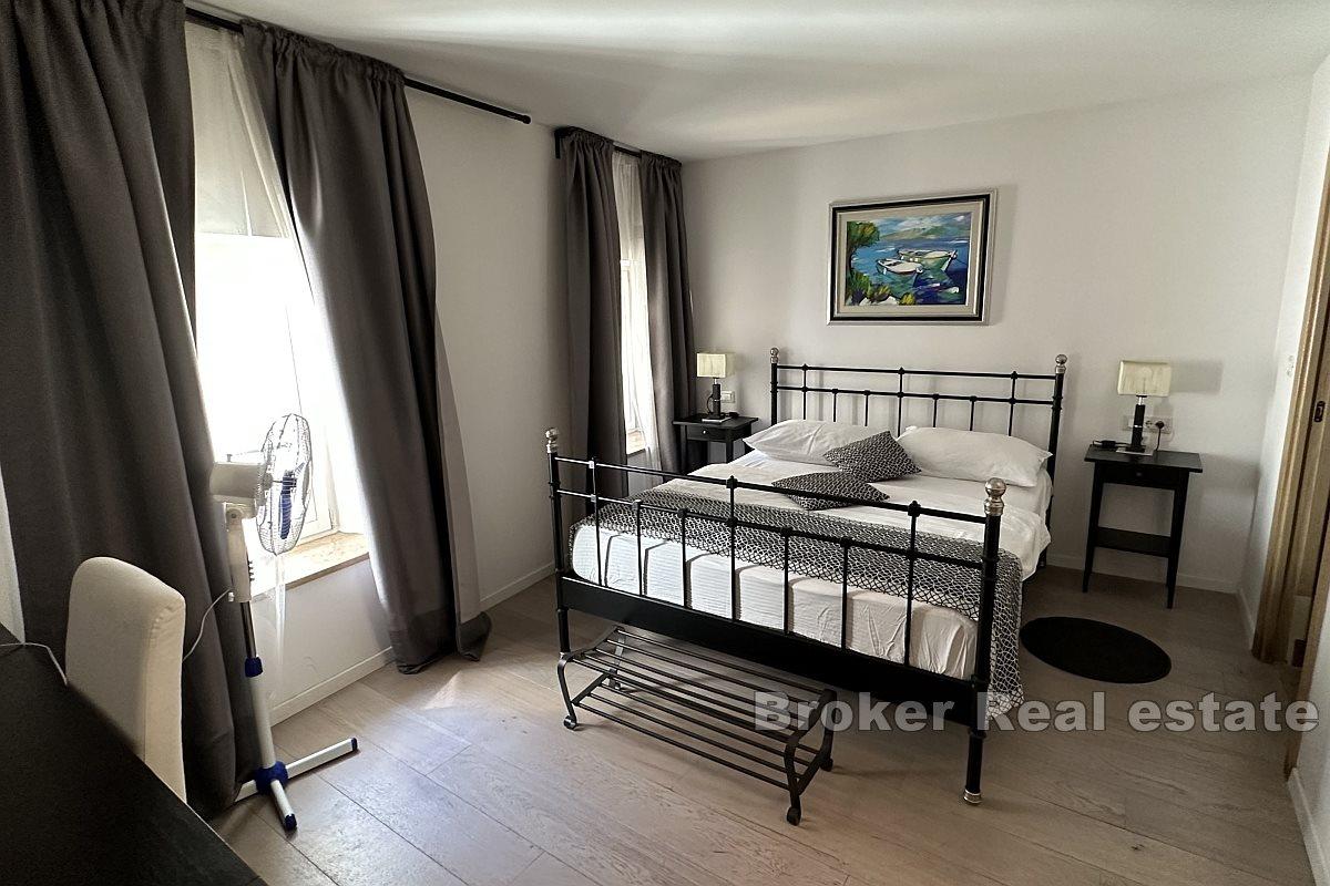 Modern apartments in the historic city center