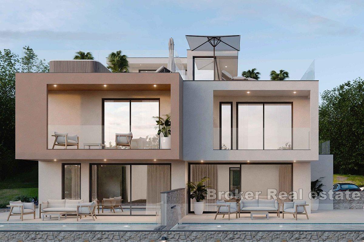 Villa mitoyenne avec vue sur la mer