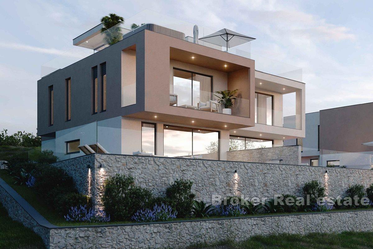 Villa mitoyenne avec vue sur la mer