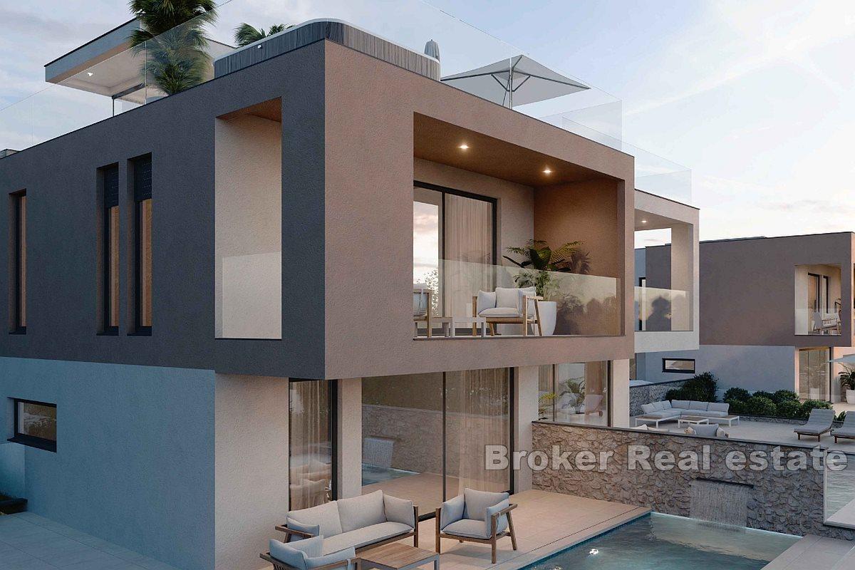 Villa mitoyenne avec vue sur la mer