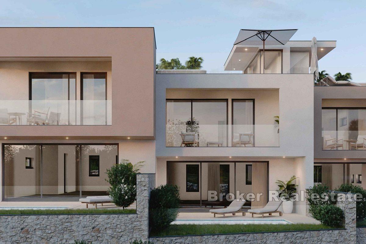 Nowoczesny dom nad morzem z pięknym widokiem na morze