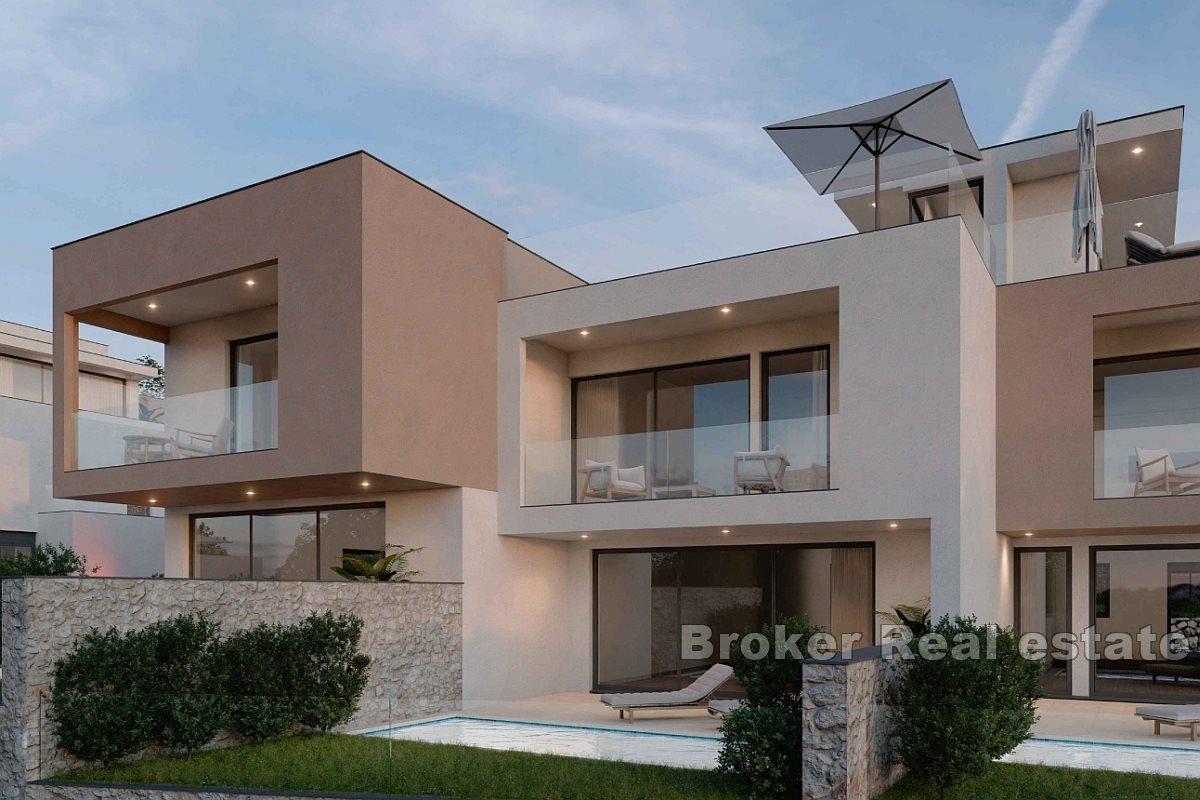 Nowoczesny dom nad morzem z pięknym widokiem na morze